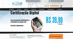 Desktop Screenshot of clubeseguroauto.com.br